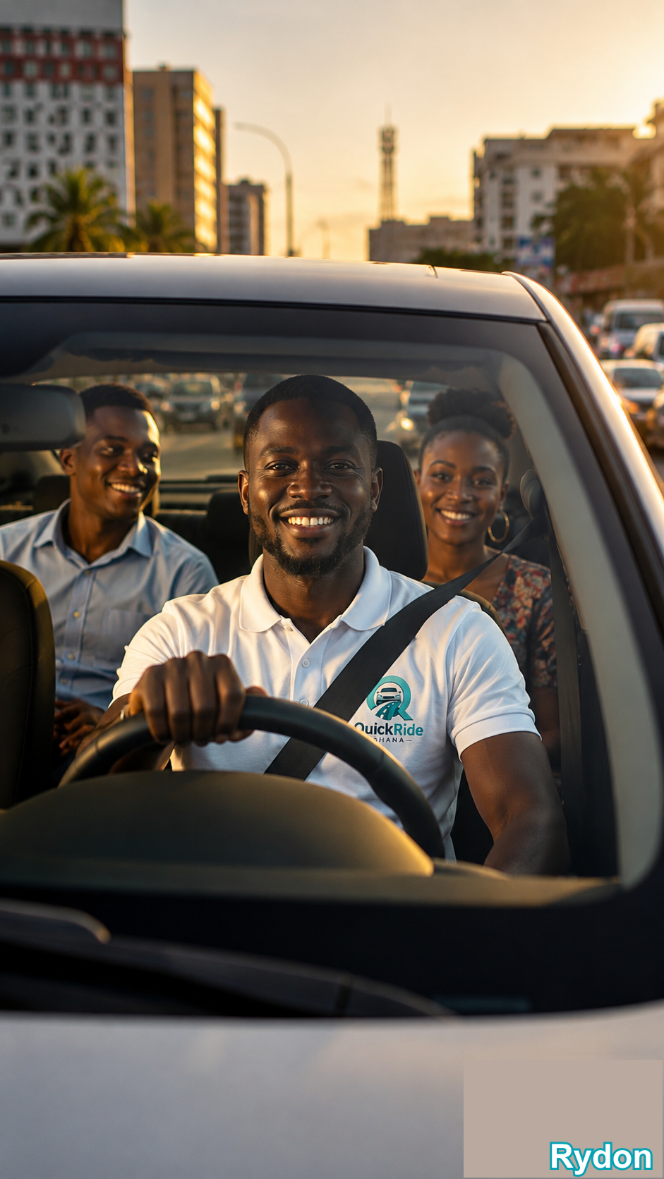 Driver and passenger